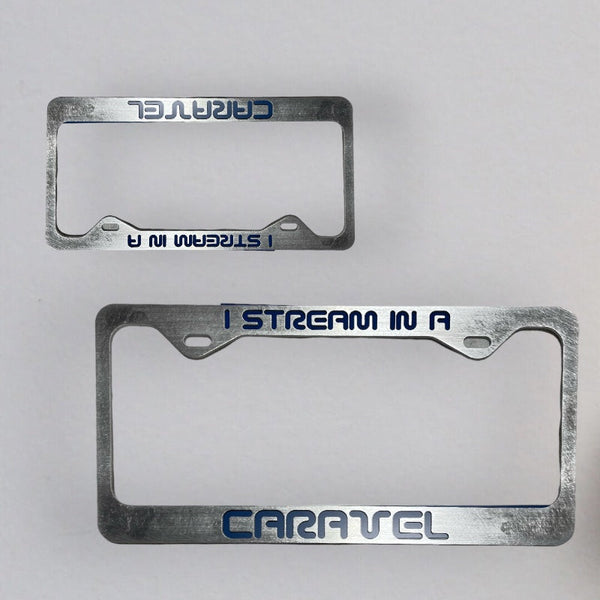 I Stream License Plate Frame