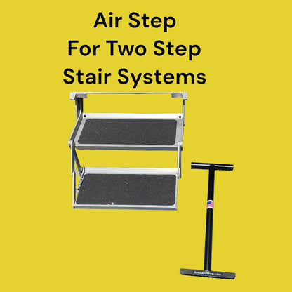 Air Step Brace for Airstream Trailers - Prevents Bouncy Stairs