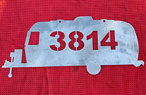 Wanderlust Plate for Airstream Trailers