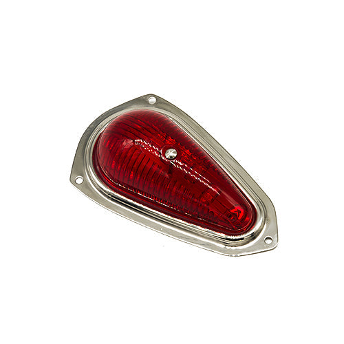 Airstream 1960's LED Teardrop Marker Clearance Light, Red 214R 