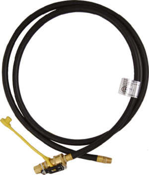  MEC MER14TCQD-72P Quick Disconnect Hose Assembly, 72"