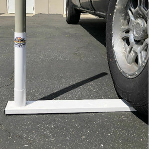 Tire/Trailer Jack Mount for Flagpoles