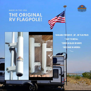 22' Telescoping RV Flagpole | Fiberglass Flagpole