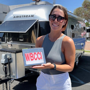 Streamlight Solar Powered 5 Number BRN Light for Airstream Trailers - ABS Plastic