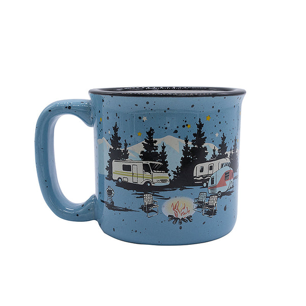 Starry Night Camp Casual Mug