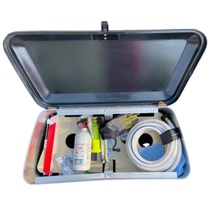 Airboard Storage Shelf Classic Wood for Airstream Trailers