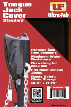 Ultra-Fab Products 44020 Electric Tongue Jack Cover, Black