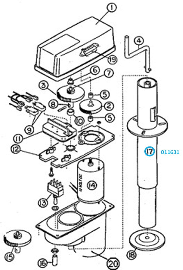 Airstream Super Jack Post - 011631