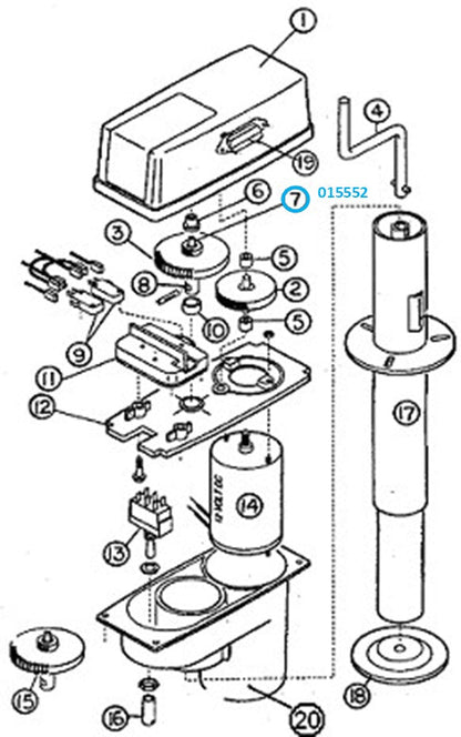 Airstream Super Jack Power Reed Gear - 015552