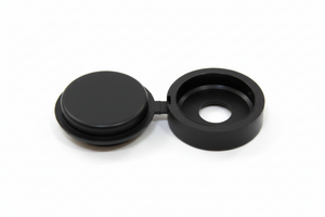 Airstream 2-Piece Hinged Black Snap Cap Cover - 0802-0004 