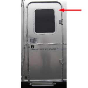 Airstream Main Door Outer Skin, Upper - 114448-03