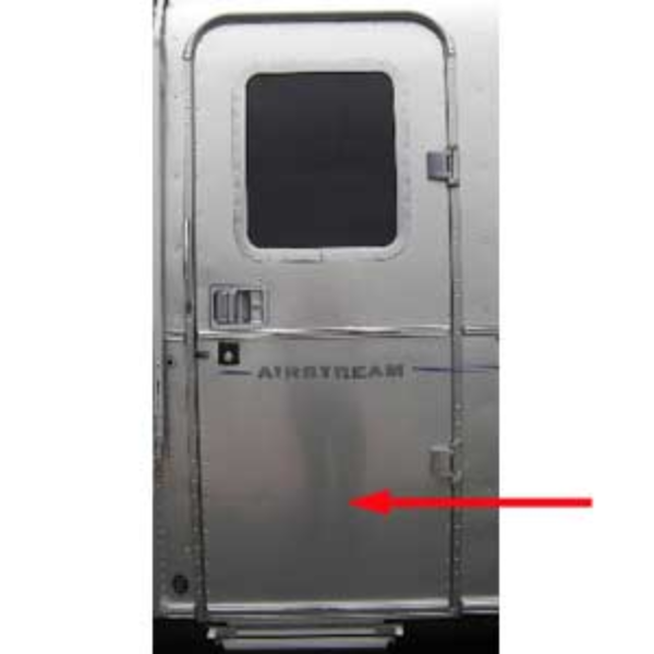 Airstream Main Door Outer Skin, Lower - 114449-03