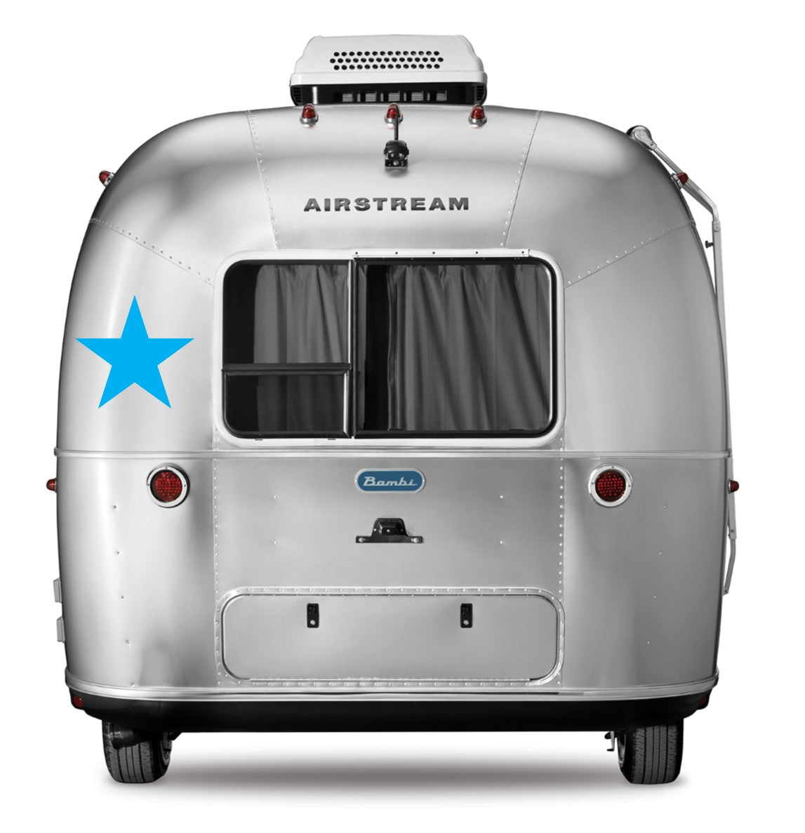 Airstream Rear Roadside / Front Curbside Window Level Segment - 114888