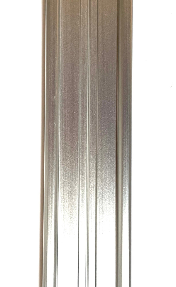 Airstream Satin Finish Upper Body Aluminum Extrusion Beltline Molding 1", By The Foot - 116420