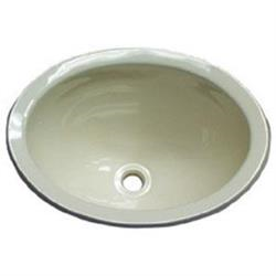 Airstream CSA Oval Lavatory Bowl, Parchment - 200406-06