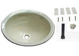 Airstream CSA Oval Lavatory Bowl, Parchment - 200406-06
