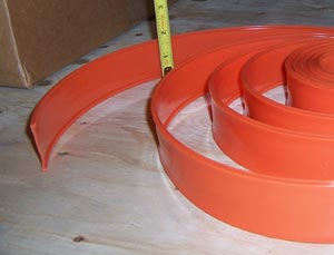 Airstream 1-1/2" Orange Belt Line Trim Insert, By The Foot - 201418