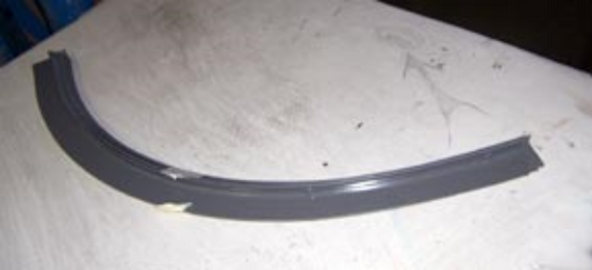 Airstream Window Lower Trim Ring Curbsside, Gray - 201580-02