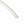 Airstream Plastic Trim Cove Molding, Ivory, By The Foot - 201673