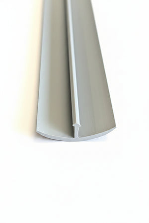 Airstream Grey Ceiling Trim Extrusion #287 for Retainer, By The Foot - 201728-06