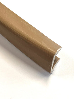 Airstream Oak 1/2" Interior Wall Plastic Extrusion, By The Foot - 203138-04