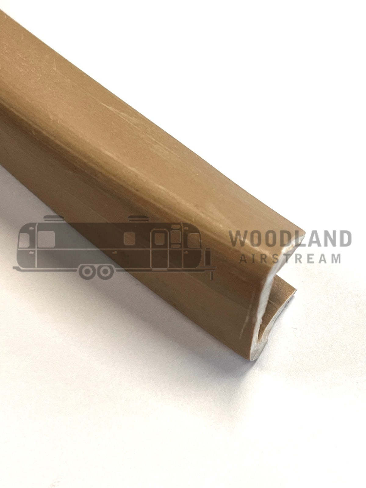 Airstream Oak 1/2" Interior Wall Plastic Extrusion, By The Foot - 203138-04