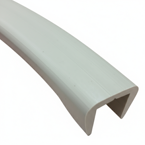 Airstream Ash Grey 1/2" Interior Wall Plastic Extrusion, By The Foot - 203138-06