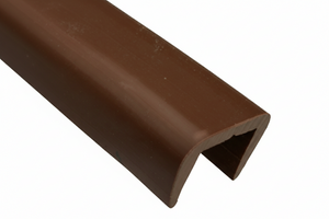 Airstream Chestnut Brown 1/2" Interior Wall Plastic Extrusion, By The Foot - 203138-08