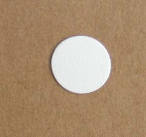 Airstream PVC Screw Cover Cap, White - 203473