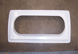 Airstream 18" Vista View Trim Ring, White - 203490-01