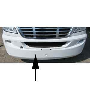 Airstream Interstate Front Bumper White NCV3 - 203624-01W