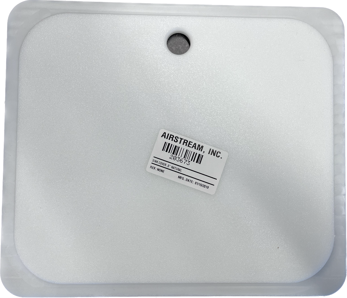 Airstream 14.25" x 12.25" x .5" Sink Cover, Natural - 203673