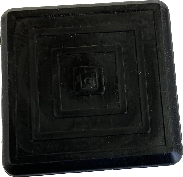 Airstream 1.25" Square Plug for Battery Box Lid - 203756