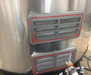 Airstream Basecamp Refrigerator Vent Film Seal - 203988