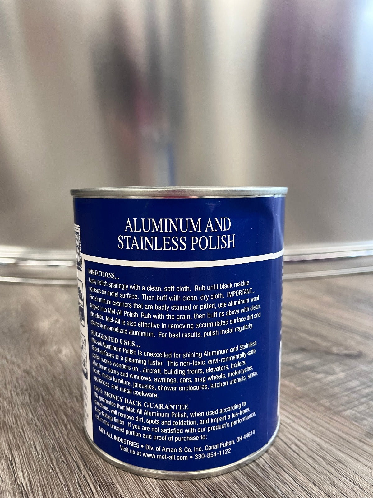 Airstream Met-All Aluminum Polish, 32oz. Can - 28428W