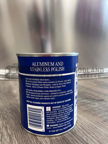 Airstream Met-All Aluminum Polish, 32oz. Can - 28428W – Woodland Airstream  Parts and RV Accessories Store