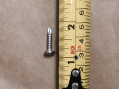 Airstream #1 x 1.00 Stainless Steel Self-Tap Screw - 320029-02