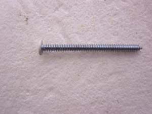 Airstream #8 x 2.5" Phillips Pan Head Screw, Single / White - 320059-03