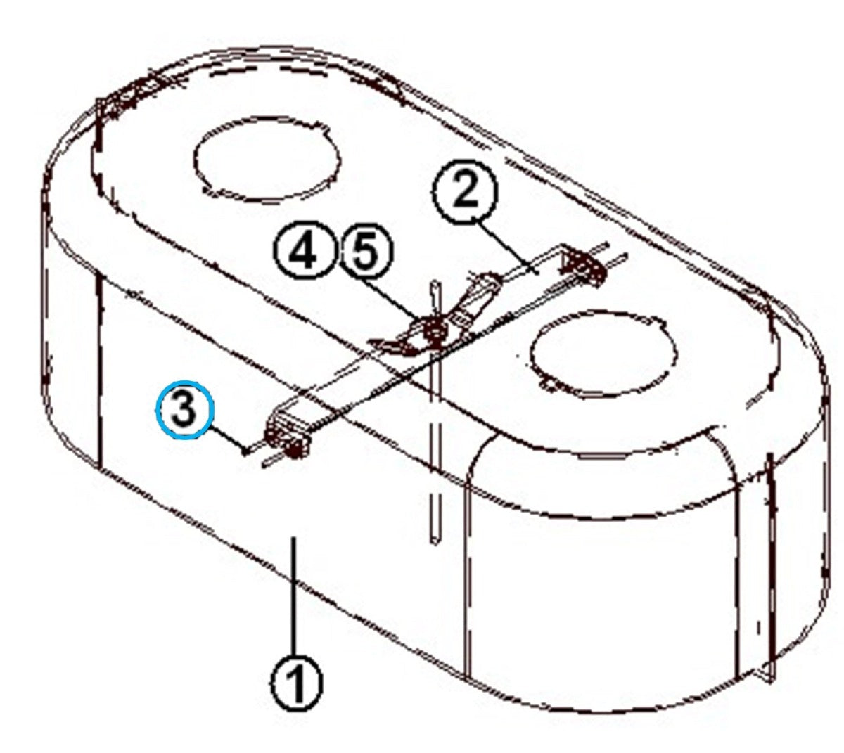 Airstream AD68ABSLF Pop Rivet - 330034-100