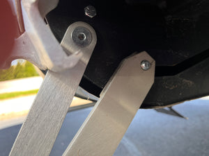 Airstream Aluminum Main Door Double Step Assembly - 3440006