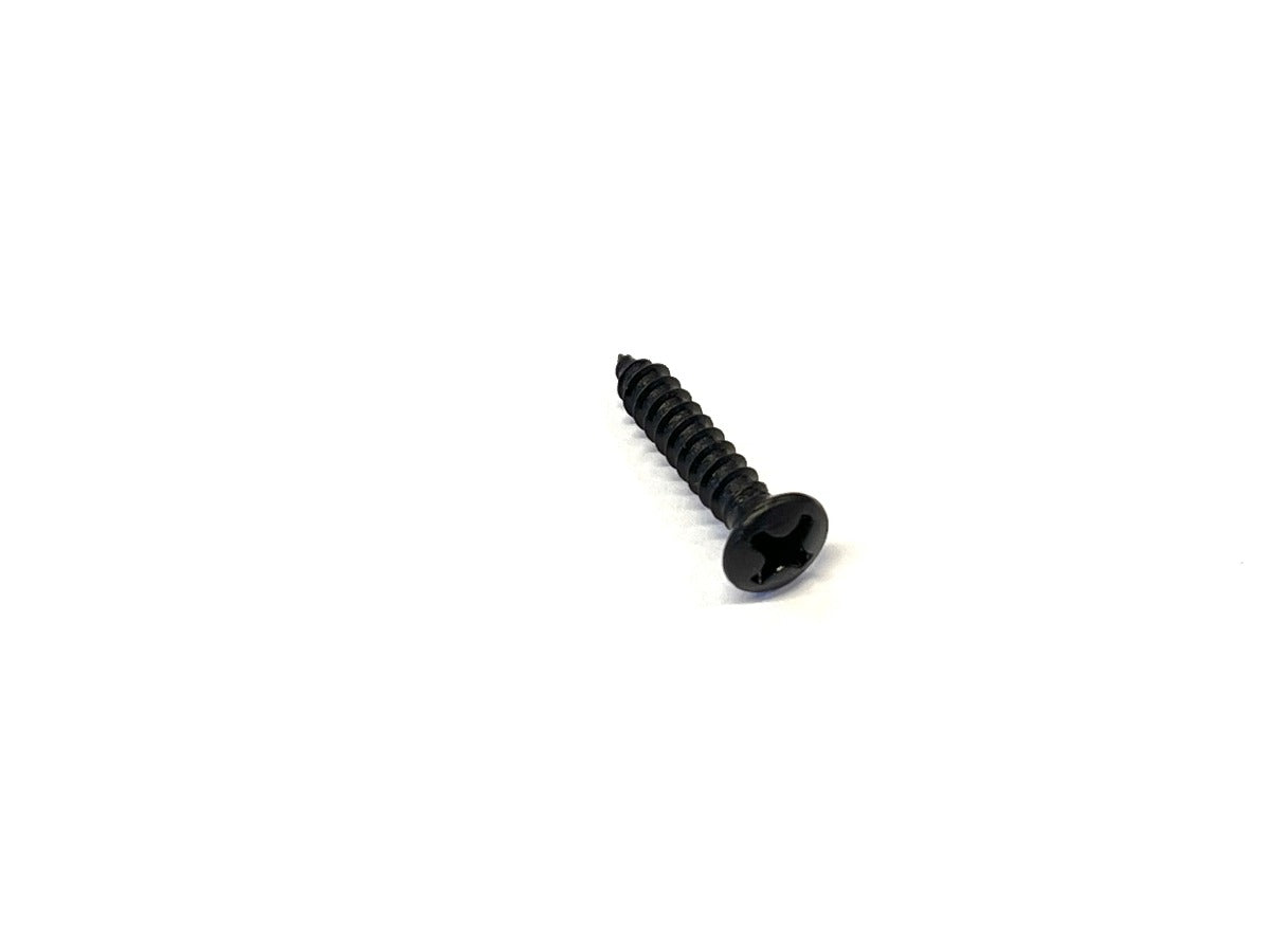 Airstream #6x3/4" Oval Phillips Screw, Black - 345580