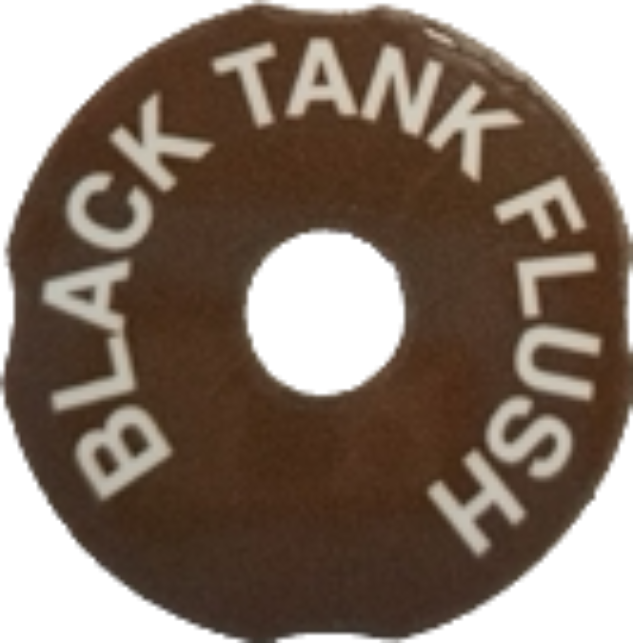 Airstream Black Tank Flush Decal - 365477