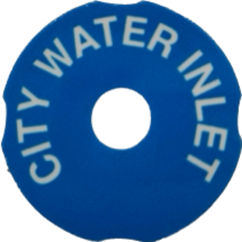 Airstream City Water Fill Decal - 365478