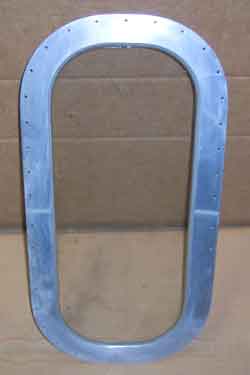 Airstream Small Flat Fixed 18" Window, 1969-1978 - 371206