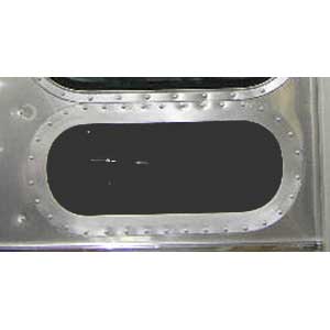 Airstream 18" Dark Grey Tinted Stack Window* - 371346