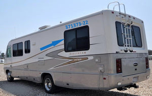 NLA Airstream 30.25" x 48.88" Horizontal Slide Egress Window, Roadside - 371373-22