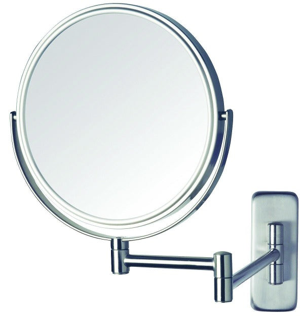 Airstream Wall Mount Swivel Mirror, Brushed Nickel - 371423-04