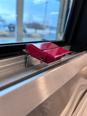 Airstream Window Latch, Red - 371426-0201 or Catch Only - 371426-0210