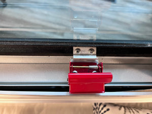 Airstream Window Latch, Red - 371426-0201 or Catch Only - 371426-0210