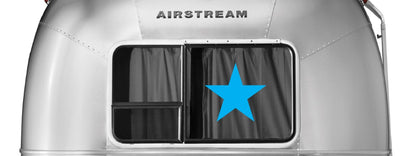 Airstream Sport or Safari Rear End Vertical Egress Window 44" x 24.25" - 371426-02